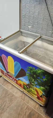 Freezer para picolés em ótimo estado.