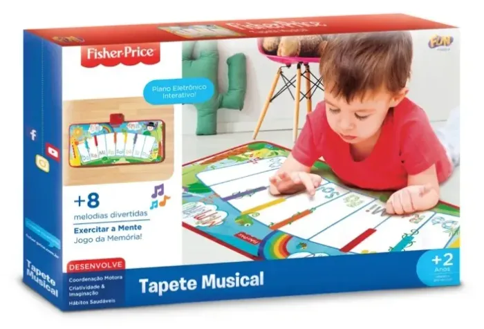 Tapete musical Fischer price