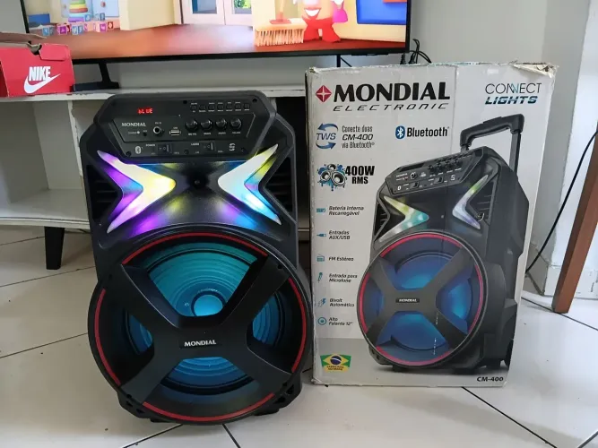 Caixa mondial 400w (Não entrego)
