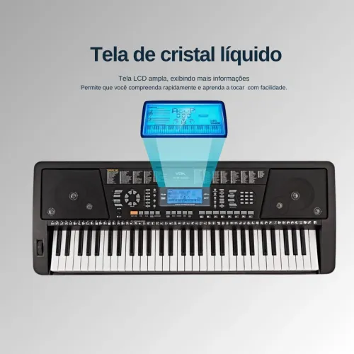 Teclado Voik VTM 5000 - Excelente Estado | Pronto para Tocar