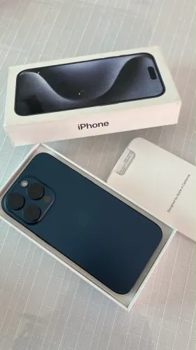 iPhone 15 Pro Azul Metálico | Bateria 78%