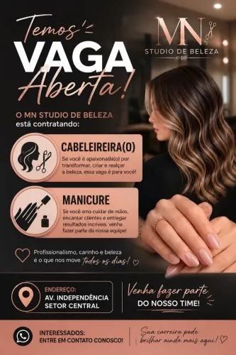 ? Cabeleireira(o) ? Manicure