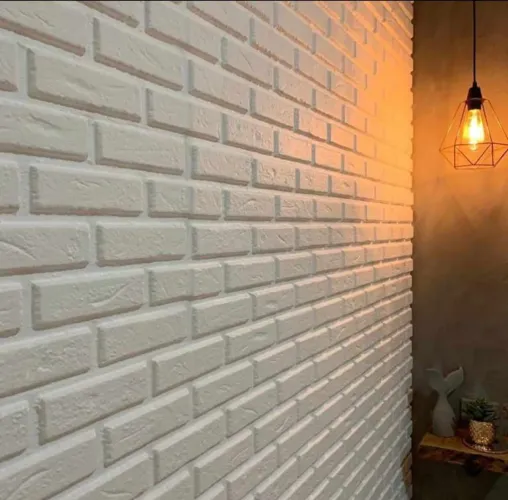 PLACAS DE GESSO 3D MODELO TIJOLINHO RÚSTICO COM GRANDE PROMOÇÃO ENT TODO RIO E GRANDE RIO