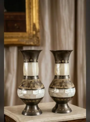 DUPLA DE VASOS INDIANOS ANTIGOS