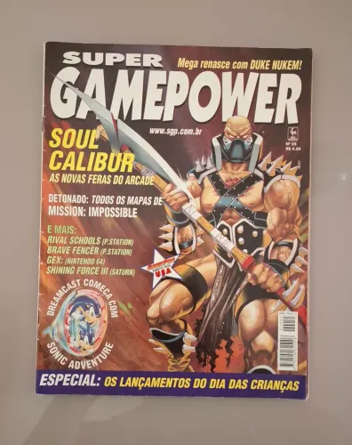 Revista Super Game Power n. 55 (1998)