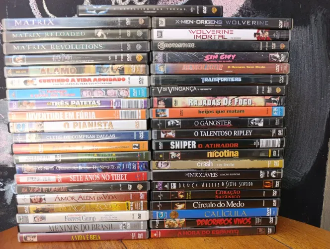 DVDs - Diversos Filmes R$11,00 CADA
