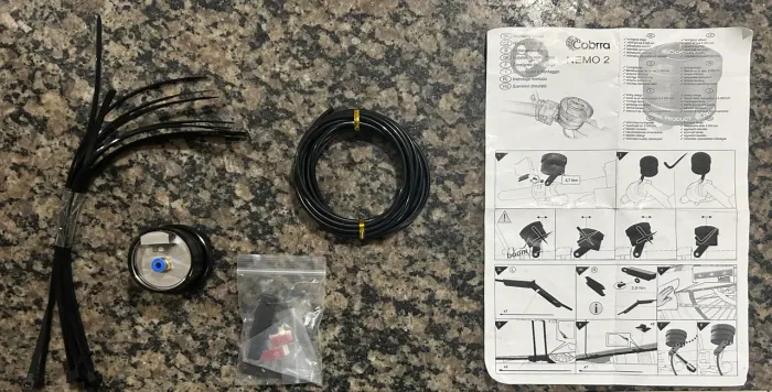 Cobrra NEMO 2 - lubrificador de corrente para moto - NOVO, NUNCA USADO