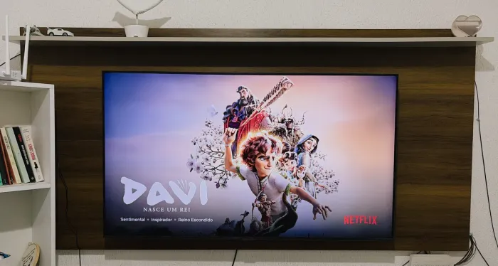 TV Samsung 50? + Painel Ripado Completo (1,50m x 0,90m)