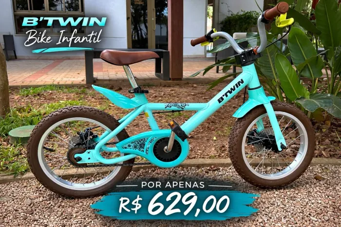 Bicicleta BTWIN Racing Boy aro 16?*