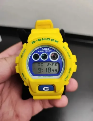 Relógio Digital Casio G-Shock DW-6900 Brasil