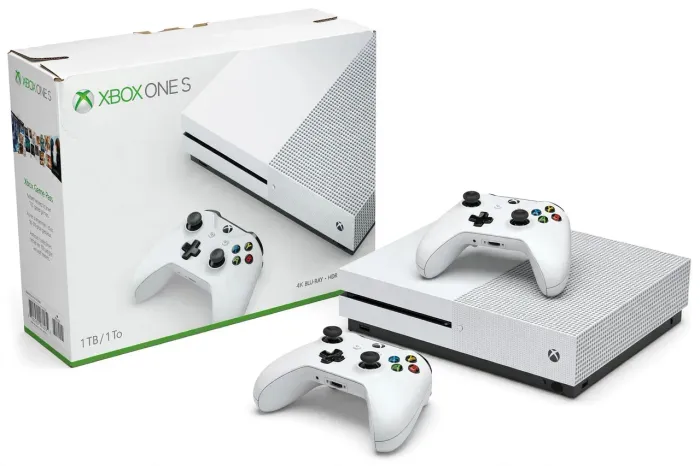 XBOX ONE S 1TB + 2 CONTROLES + CAIXA - COMPLETO