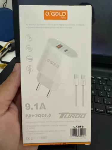Vendo carregador turbo iPhone