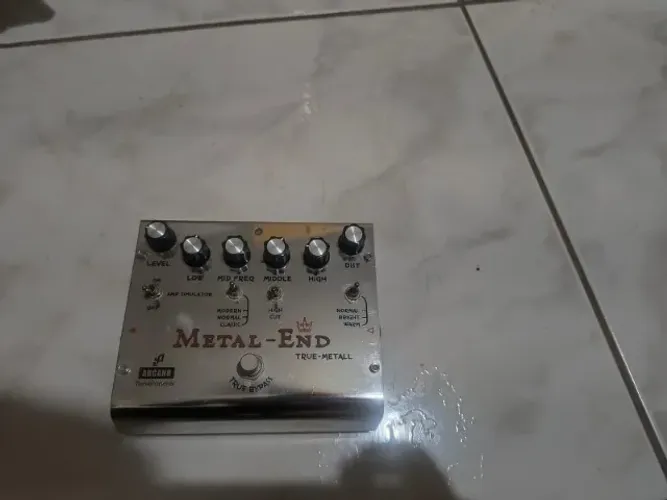 Pedal Distortion ARcano Metal End True Bypass