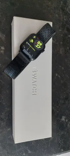 Apple Watch S9 45mm Meia-noite Sport 