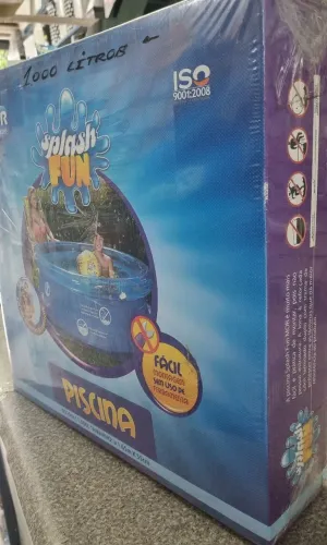 Piscina Inflável de 1000 litros NOVO CAIXA FECHADA Splash fun