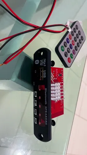 Placa amplificada 120w  Bluetooth 
