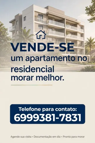 Vendo um apartamento no residêncial morar melhor