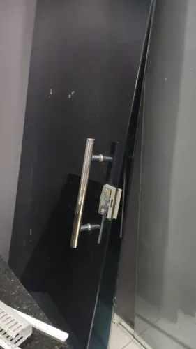 Portas de vidro fumê