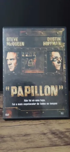 DVD do filme Papillon - Steve McQueen - Dustin Hoffman