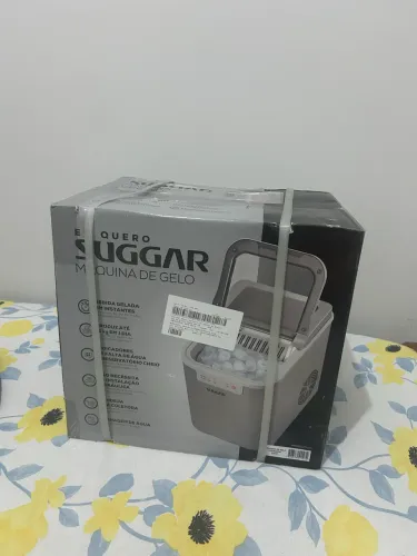 Máquina de Gelo SUGGAR MG1502PR 220V (nova na caixa) - com NF