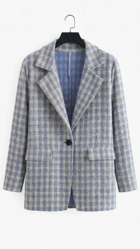 Blazer elegante com brilho
