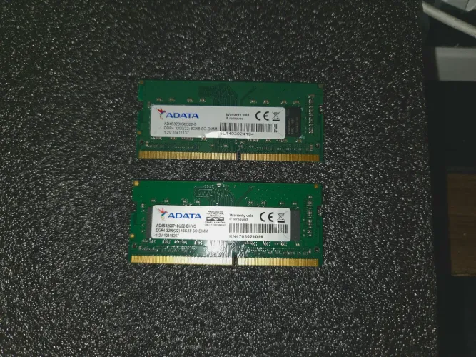 Memória RAM 24GB (1X16 + 1X8) ADATA para Notebook 3200Mhz