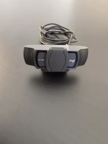 Webcam Logitech C920s Hd 1080p C/ Cortina