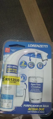 Purificador de Água Lorenzetti Acqua Due