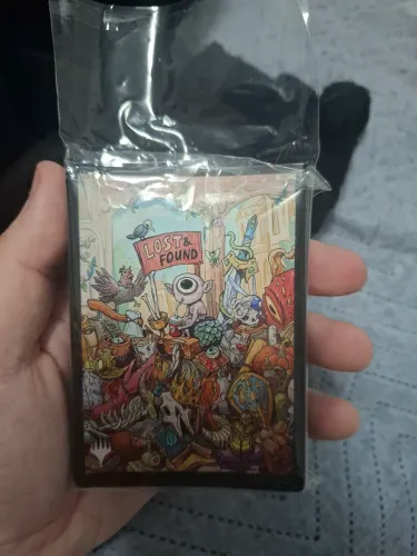 Sleeve ("Lost & Found") coleção especial Secret Lair para One piece, Digimon e Magic