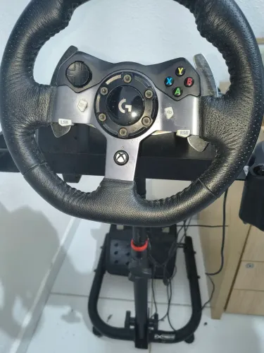 Volante simulador g920 + suporte