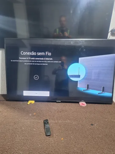 TV SMART SANSUNG 4K 50 POLEGADAS FUNCIONANDO PERFEITAMENTE SOMENTE SEM OS PÉS