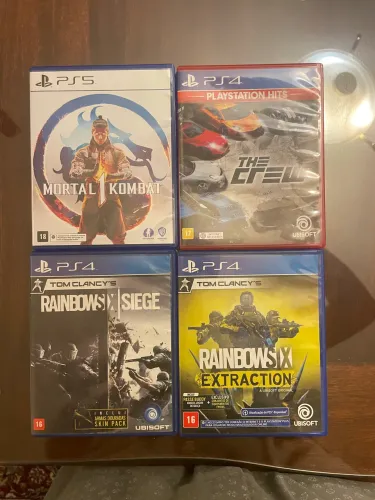 Pacote jogos PS4/PS5
