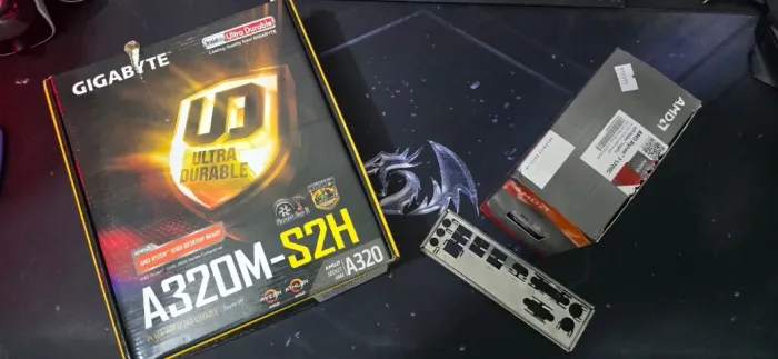 Ryzen 7 5700g + Cooler Box + Placa mãe