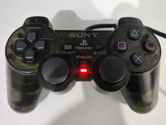 Joystick Controle PS2 Dualshok2 Zen Black serie A