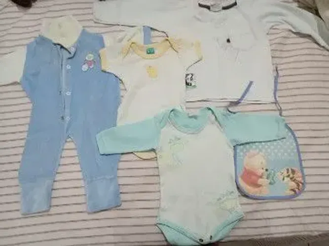 Roupas bebê 3 a 6 meses doação 