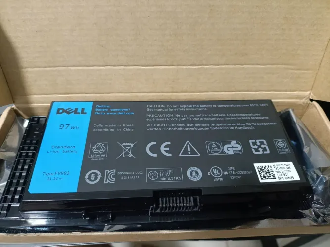 Batteria Originale Dell M4600 M4700 M6600 M6700 M4800 M6800 FV993| RY6WH 0RY6WH