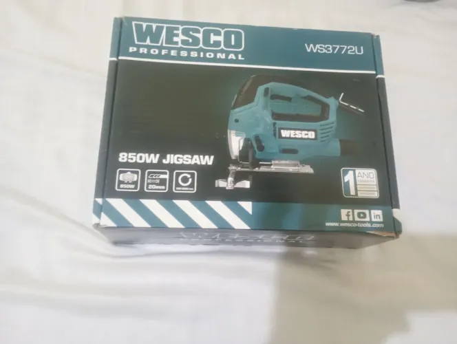 Serra tico tico wesco 850w 127v na embalagem 