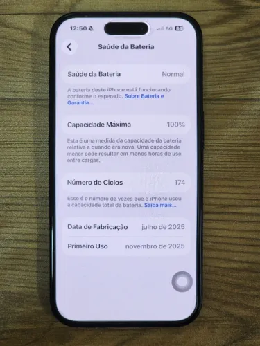 iPhone 16 128 GB (5 meses de garantia)