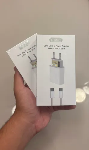 Carregador USB-C, lacrado!