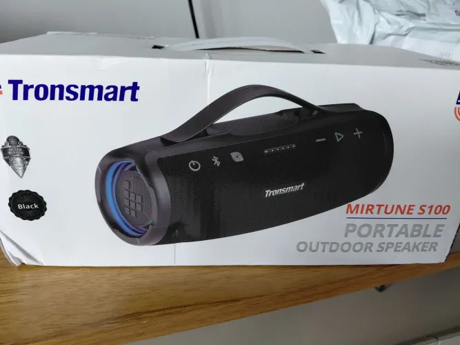 Caixa Tronsmart Mirtune S100 Bluetooth NOVA !