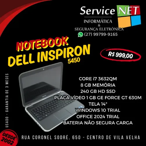 Notebook Dell Inspiron