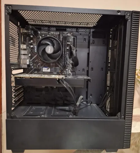 Desktop AMD Ryzen 5 5600x, PV GTX 1060 6GB, memória 16Gb, SSD nvme 1Tb + Fone Gamer GT USB