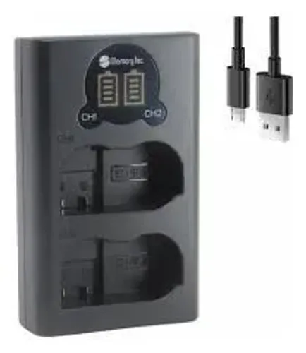 Carregador duplo Enel15 para Nikon