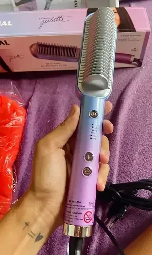 Escova Alisadora Hair 3 em 1