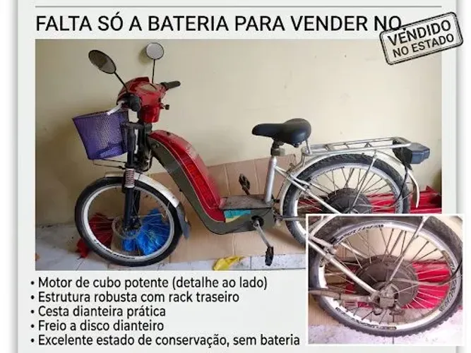 bicicleta elétrica