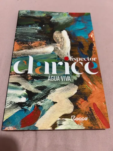 Livro Água Viva, de Clarice Lispector