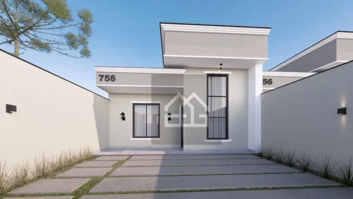 Casa com 2 dormitórios à venda, 70 m² por R$ 550.000,00 - Recanto Tropical - Cascavel/PR