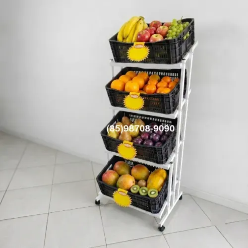 Expositor de Frutas 4 Cestas