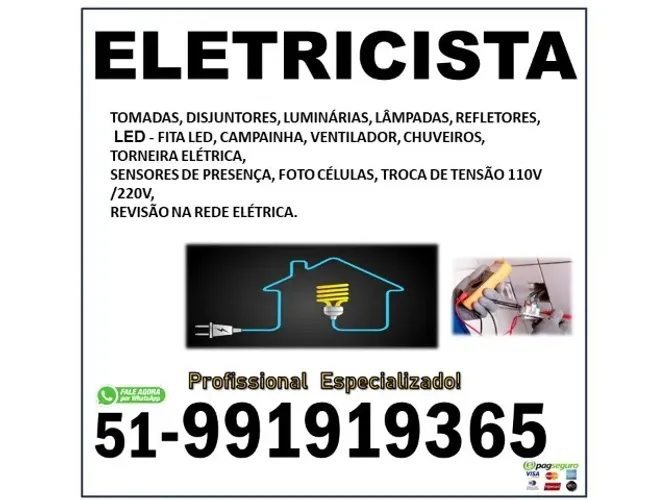 ELETRICISTA - Reparos elétricos