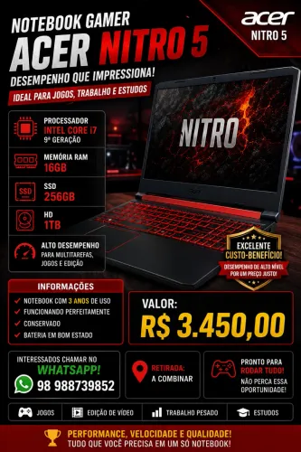 NOTEBOOK ACER NITRO 5